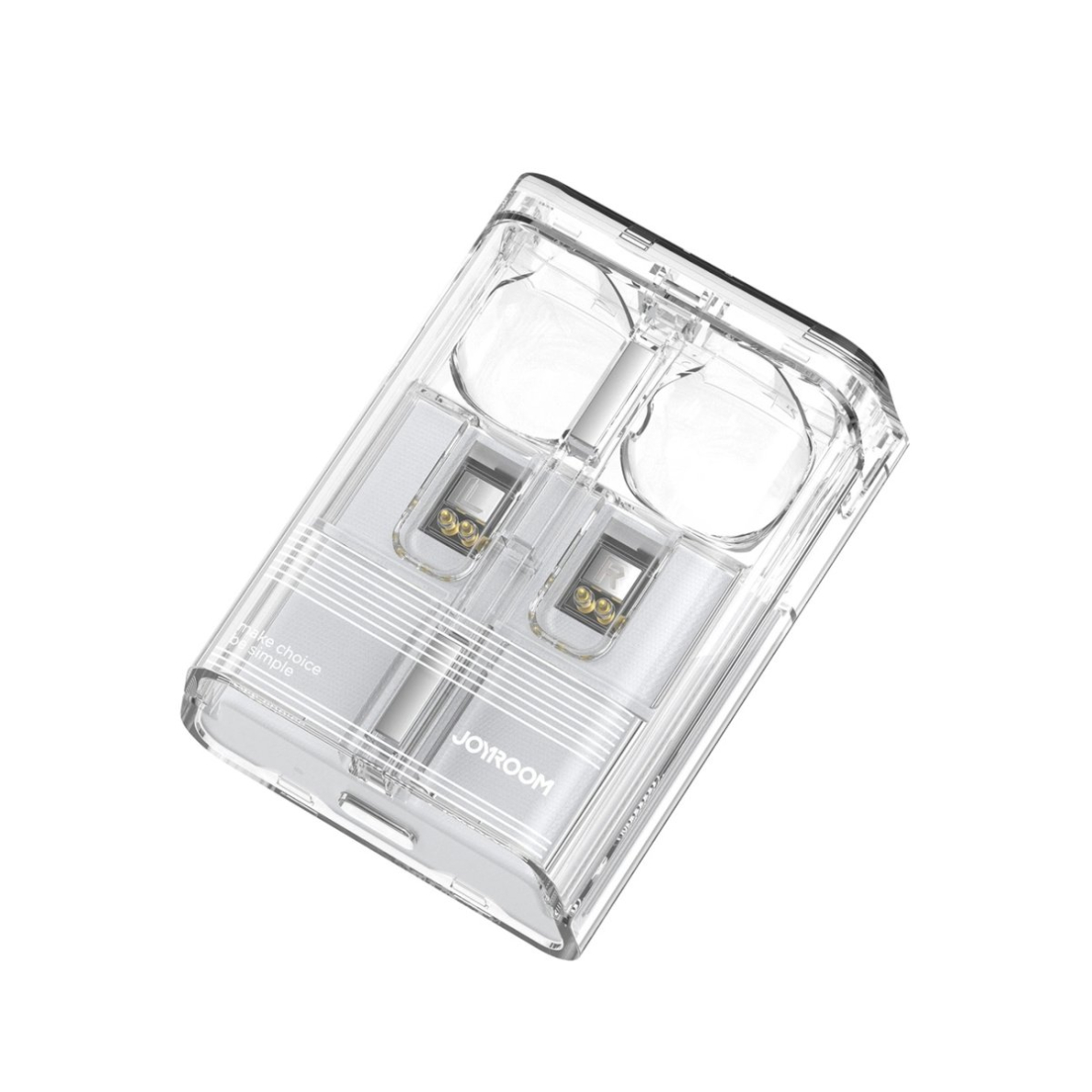 TWS Joyroom JR-TC1 IceLens Series wireless AusinėsLED lights - baltas 6 TWS Joyroom JR-TC1 IceLens Series wireless AusinėsLED lights - baltas 6