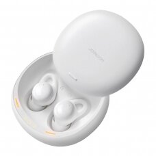 Joyroom JR-TS2 Cozydots Series TWS belaidės ausinės su aktyviu triukšmo slopinimu, Bluetooth 5.3 – baltos