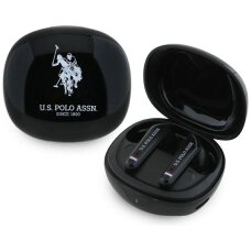 Belaidės ausinės TWS US Polo DH Logo Bluetooth – juodos
