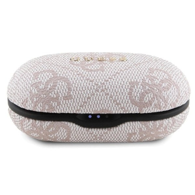 – TWS Guess 4G Metal Bluetooth ausinės su ENC įkrovimo stotele - Rožinės 1 – TWS Guess 4G Metal Bluetooth ausinės su ENC įkrovimo stotele - Rožinės 1