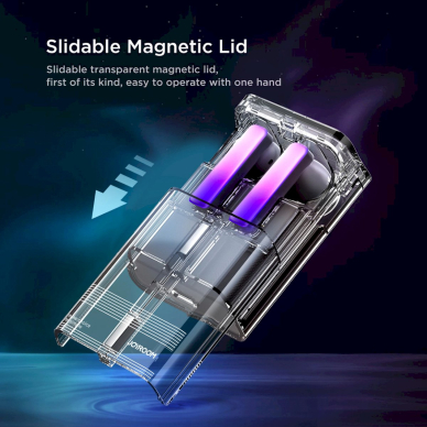 TWS Joyroom JR-TC1 IceLens Series wireless AusinėsLED lights - baltas 10 TWS Joyroom JR-TC1 IceLens Series wireless AusinėsLED lights - baltas 10