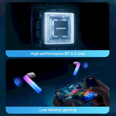 TWS Joyroom JR-TC1 IceLens Series wireless AusinėsLED lights - baltas 12 TWS Joyroom JR-TC1 IceLens Series wireless AusinėsLED lights - baltas 12