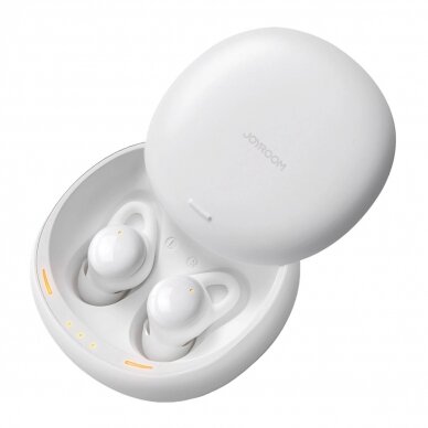 Joyroom JR-TS2 Cozydots Series TWS belaidės ausinės su aktyviu triukšmo slopinimu, Bluetooth 5.3 – baltos