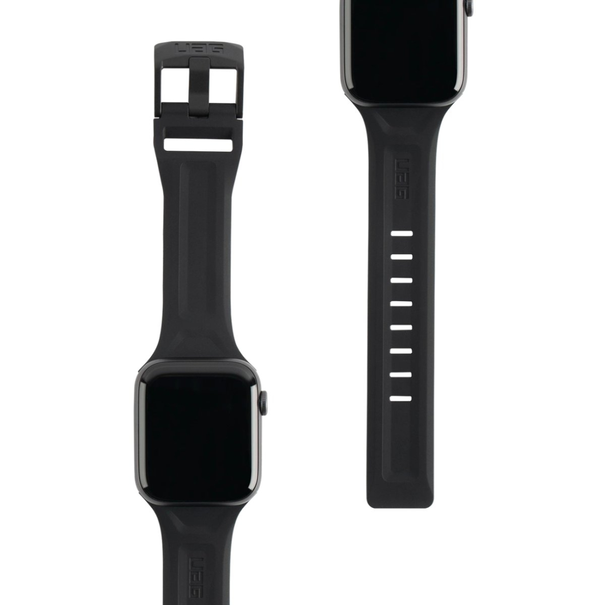 Apple Watch 1 / 2 / 3 (42mm) / 4 / 5 / 6 (44mm) UAG Scout dirželis – juodas 2 Apple Watch 1 / 2 / 3 (42mm) / 4 / 5 / 6 (44mm) UAG Scout dirželis – juodas 2