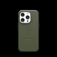 UAG Civilian Magsafe - Apsauginis dėklas skirta iPhone 15 Pro (olive)