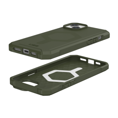 UAG Essential Armor Magsafe - Apsauginis dėklas skirta iPhone 15 Plus (olive) 1 UAG Essential Armor Magsafe - Apsauginis dėklas skirta iPhone 15 Plus (olive) 1
