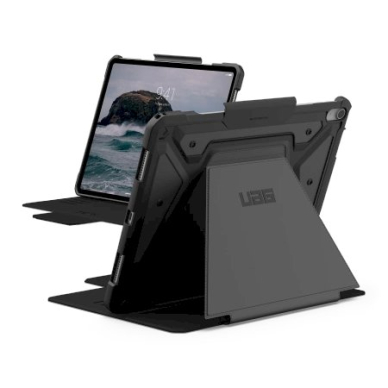 iPad Air 13" 2024 UAG Metropolis SE dėklas su Apple Pencil laikikliu – juodas 1