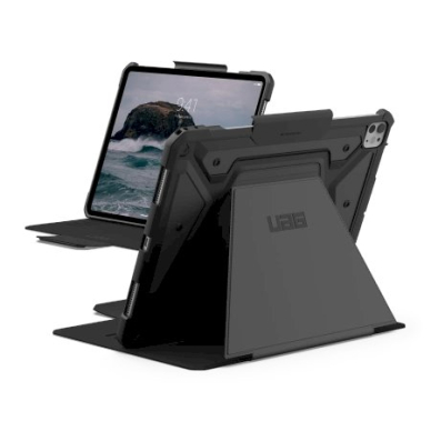 iPad Pro 13 2024 UAG Metropolis SE dėklas su Apple Pencil laikikliu – juodas 1