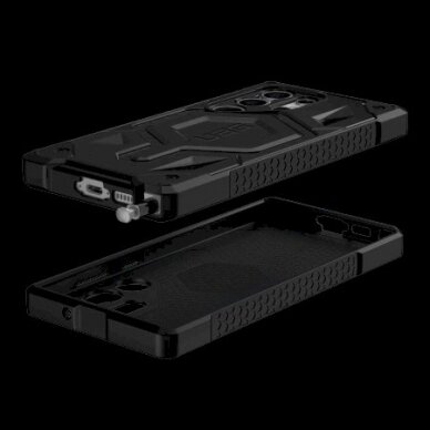 UAG Monarch Pro - Apsauginis dėklas skirta Samsung Galaxy S23 Ultra 5G su a built-in magnetic module (carbon fiber) 2