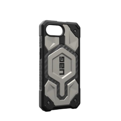UAG Monarch Pro MagSafe Dėklas skirtas iPhone 16e - titanium 1 UAG Monarch Pro MagSafe Dėklas skirtas iPhone 16e - titanium 1