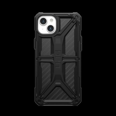UAG Monarch - Apsauginis dėklas skirta iPhone 15 Plus (carbon fiber) UAG Monarch - Apsauginis dėklas skirta iPhone 15 Plus (carbon fiber)
