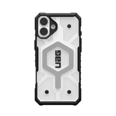 iPhone 16 Plus – UAG Pathfinder Clear MagSafe dėklas - Baltas iPhone 16 Plus – UAG Pathfinder Clear MagSafe dėklas - Baltas
