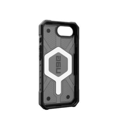 UAG Pathfinder Permatomas MagSafe iPhone 16e Dėklas - Pilkas/Juodas 2