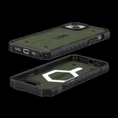 UAG Pathfinder Magsafe - Apsauginis dėklas skirta iPhone 15 Plus (olive) 2