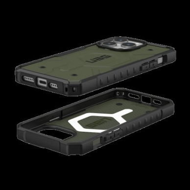 UAG Pathfinder Magsafe - Apsauginis dėklas skirta iPhone 15 Pro Max (olive) 2 UAG Pathfinder Magsafe - Apsauginis dėklas skirta iPhone 15 Pro Max (olive) 2