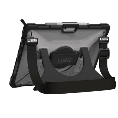 Microsoft Surface Pro 8 – UAG Plasma dėklas su stovu, rankena ir peties dirželiu - Pilkas/Juodas 1