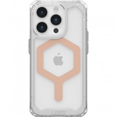 UAG Plyo Magsafe - Apsauginis dėklas skirta iPhone 15 Pro Max pritaikyta su MagSafe (ice-rose gold) 1 UAG Plyo Magsafe - Apsauginis dėklas skirta iPhone 15 Pro Max pritaikyta su MagSafe (ice-rose gold) 1