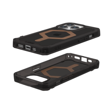 UAG Plyo Magsafe - Apsauginis dėklas skirta iPhone 15 Pro pritaikyta su MagSafe (Juodas-bronze) 2 UAG Plyo Magsafe - Apsauginis dėklas skirta iPhone 15 Pro pritaikyta su MagSafe (Juodas-bronze) 2