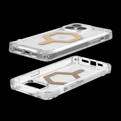 UAG Plyo Magsafe - Apsauginis dėklas skirta iPhone 15 Pro Max pritaikyta su MagSafe (ice-gold) 1 UAG Plyo Magsafe - Apsauginis dėklas skirta iPhone 15 Pro Max pritaikyta su MagSafe (ice-gold) 1