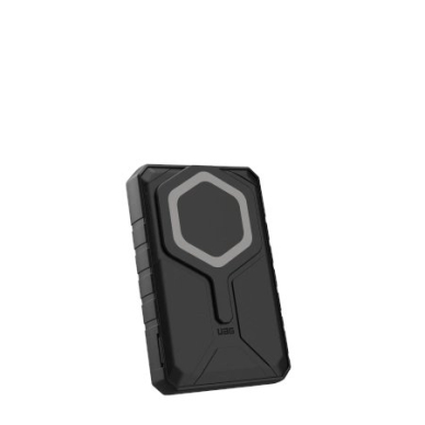 UAG Rugged 10K Powerbank 10000mAh su MagSafe, 10W stovas + kabelis – titano