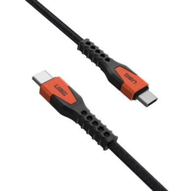 UAG Rugged USB-C kabelis 60W 1.5 m – oranžinis 1