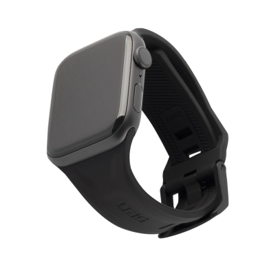 Apple Watch 1 / 2 / 3 (42mm) / 4 / 5 / 6 (44mm) UAG Scout dirželis – juodas