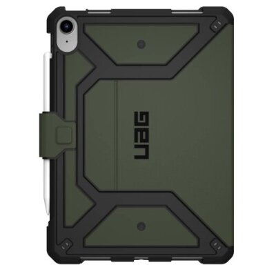 iPad 10.9" (10 gen.) dėklas UAG Metropolis SE su Apple Pencil laikikliu – alyvuogių spalvos 1