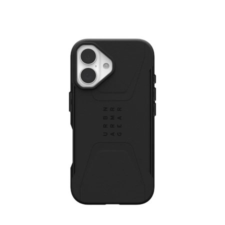 UAG Civilian Magsafe iPhone 16 Dėklas - Juodas UAG Civilian Magsafe iPhone 16 Dėklas - Juodas