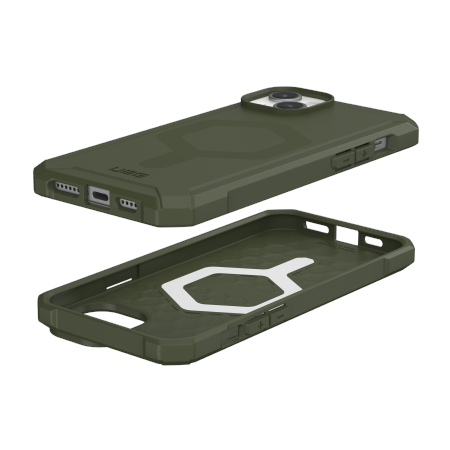 UAG Essential Armor Magsafe - Apsauginis dėklas skirta iPhone 15 Plus (olive) 1 UAG Essential Armor Magsafe - Apsauginis dėklas skirta iPhone 15 Plus (olive) 1