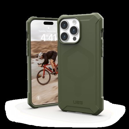 UAG Essential Armor Magsafe - Apsauginis dėklas skirta iPhone 15 Pro Max (olive) 1 UAG Essential Armor Magsafe - Apsauginis dėklas skirta iPhone 15 Pro Max (olive) 1