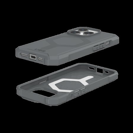 UAG Essential Armor Magsafe - Apsauginis dėklas skirta iPhone 15 Pro (silver) 2 UAG Essential Armor Magsafe - Apsauginis dėklas skirta iPhone 15 Pro (silver) 2