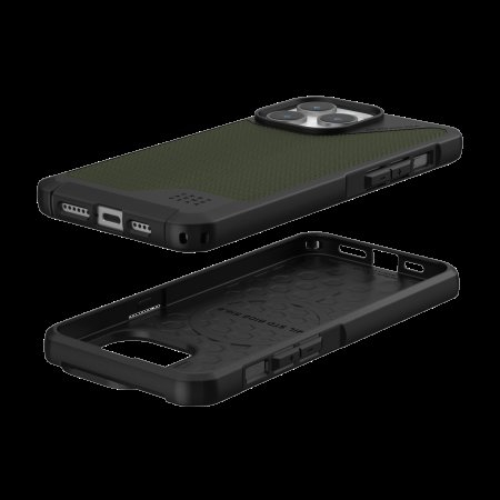 UAG Metropolis LT Magsafe - Apsauginis dėklas skirta iPhone 15 Pro Max (kevlar olive) 2 UAG Metropolis LT Magsafe - Apsauginis dėklas skirta iPhone 15 Pro Max (kevlar olive) 2