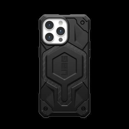 UAG Monarch Pro - Apsauginis dėklas skirta iPhone 15 Pro Max, pritaikyta su MagSafe (carbon fiber) UAG Monarch Pro - Apsauginis dėklas skirta iPhone 15 Pro Max, pritaikyta su MagSafe (carbon fiber)