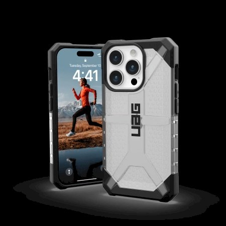 UAG Plasma - Apsauginis dėklas skirta iPhone 15 Pro (ice) 1 UAG Plasma - Apsauginis dėklas skirta iPhone 15 Pro (ice) 1