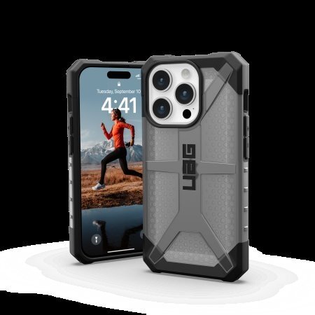 UAG Plasma - Apsauginis dėklas skirta iPhone 15 Pro (ash) 1 UAG Plasma - Apsauginis dėklas skirta iPhone 15 Pro (ash) 1
