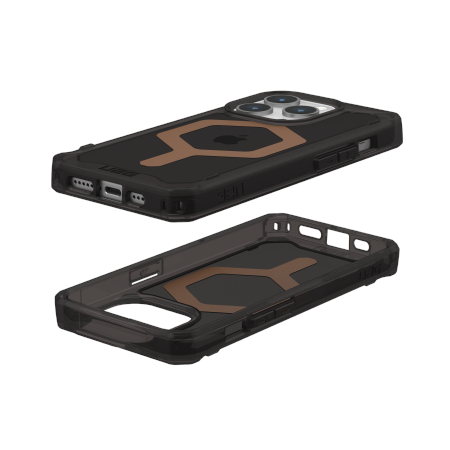UAG Plyo Magsafe - Apsauginis dėklas skirta iPhone 15 Pro pritaikyta su MagSafe (Juodas-bronze) 2 UAG Plyo Magsafe - Apsauginis dėklas skirta iPhone 15 Pro pritaikyta su MagSafe (Juodas-bronze) 2