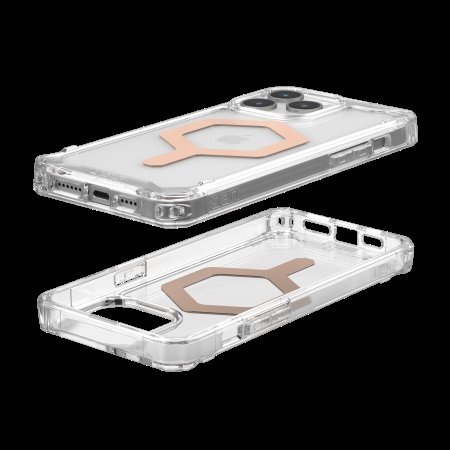 UAG Plyo Magsafe - Apsauginis dėklas skirta iPhone 15 Pro Max pritaikyta su MagSafe (ice-rose gold) 2 UAG Plyo Magsafe - Apsauginis dėklas skirta iPhone 15 Pro Max pritaikyta su MagSafe (ice-rose gold) 2