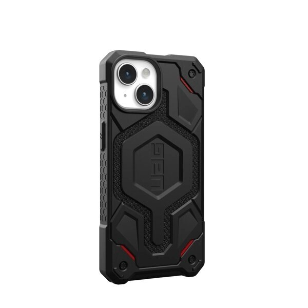 UAG Monarch Pro - Apsauginis dėklas skirta iPhone 15 Plus, pritaikyta su MagSafe (kevlar Juodas) 3 UAG Monarch Pro - Apsauginis dėklas skirta iPhone 15 Plus, pritaikyta su MagSafe (kevlar Juodas) 3