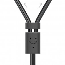Audio kabelis Ugreen 3,5 mm mini jack (female) - 2RCA (male) audio cable 25 cm pilkas (AV102 10561)