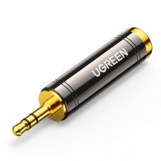 Ugreen adapter 3.5mm audio adapter (male) to 6.35mm mini jack (female) gray (AV168)