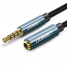 Audio adapteris Ugreen mini jack 3.5mm 1m Mėlynas (AV118)
