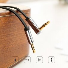 Audio adapteris Ugreen AUX 3,5 mm mini 2m sidabrinis (10599)