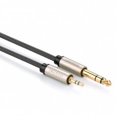 Ugreen cable audio cable TRS mini jack 3.5mm - jack 6.35mm 1m Pilkas