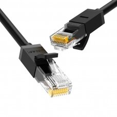 Ugreen Ethernet patchcord kabelis RJ45 Cat 6 UTP 1000Mbps 5m juodas (20162)