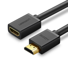 Ugreen HD107 10146 HDMI (female) / HDMI (male) 4K kabelis 5 m – juodas