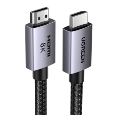 Ugreen HD171 25908 HDMI 2.1 8K sertifikuotas kabelis 1 m – pilkas