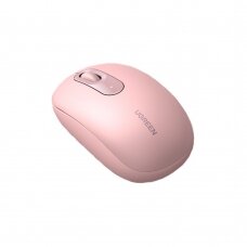 ugreen MU105 2.4GHz USB wireless pelytė - rožinis