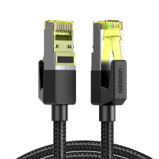 Ugreen NW150 80423 Ethernet RJ45 Cat 7 10Gbps kabelis 2 m – juodas