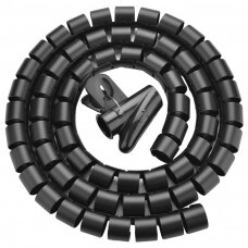Ugreen spiral tube kabelis organizer 3m juodas (30819)