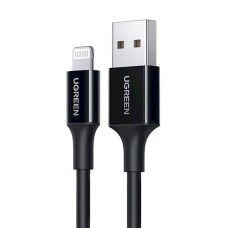 Ugreen US155 80822 MFi kabelis USB-A / Lightning 2.4A 1 m – juodas